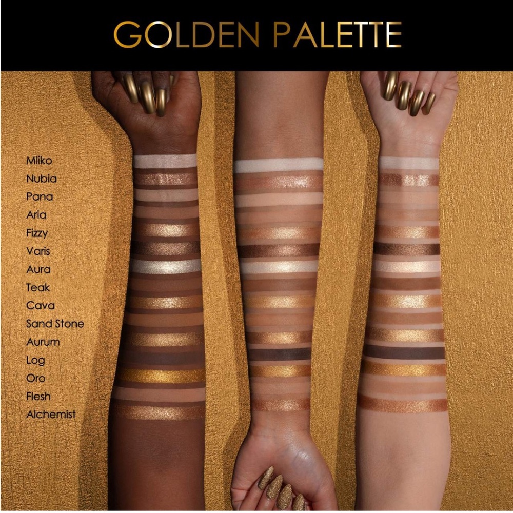 Natasha Denona Golden Eyeshadow Palette - Picture 11 of 13
